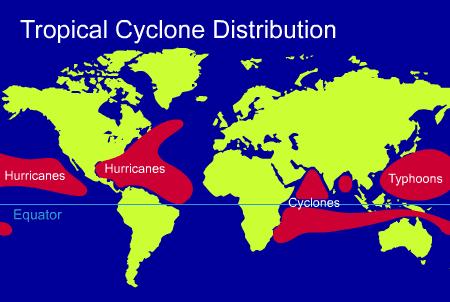 How do cyclones happen?